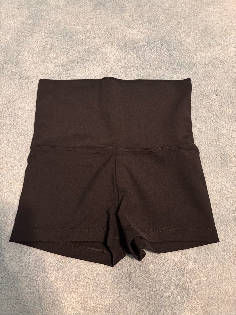 Capezio Black High-Waist Dance Shorts
